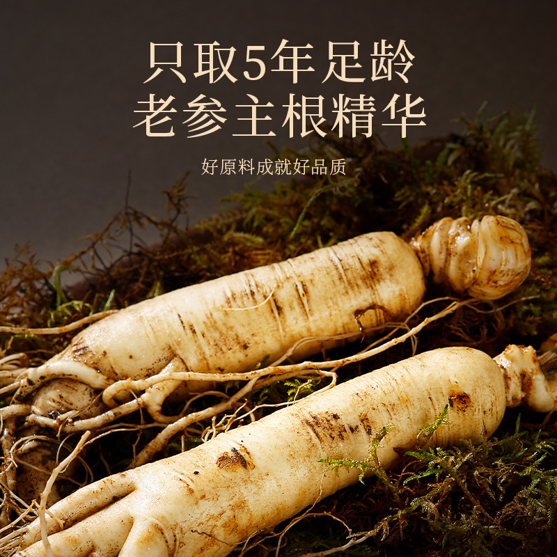 American Ginseng Instant Solid Drink Hua Qi Shen 50g Box 10 Sachets Ready to Mix - Image 2