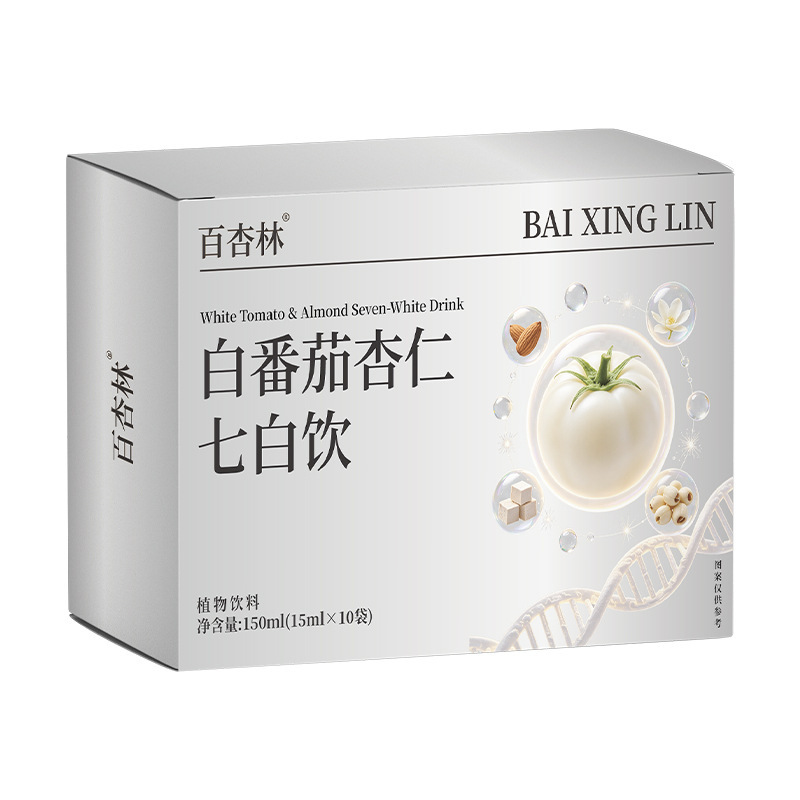 White Tomato Seven White Drink 150ml 10 Sachets Cold Brewed Botanical Beverage with Almond Lotus Seed and Poria - Image 5