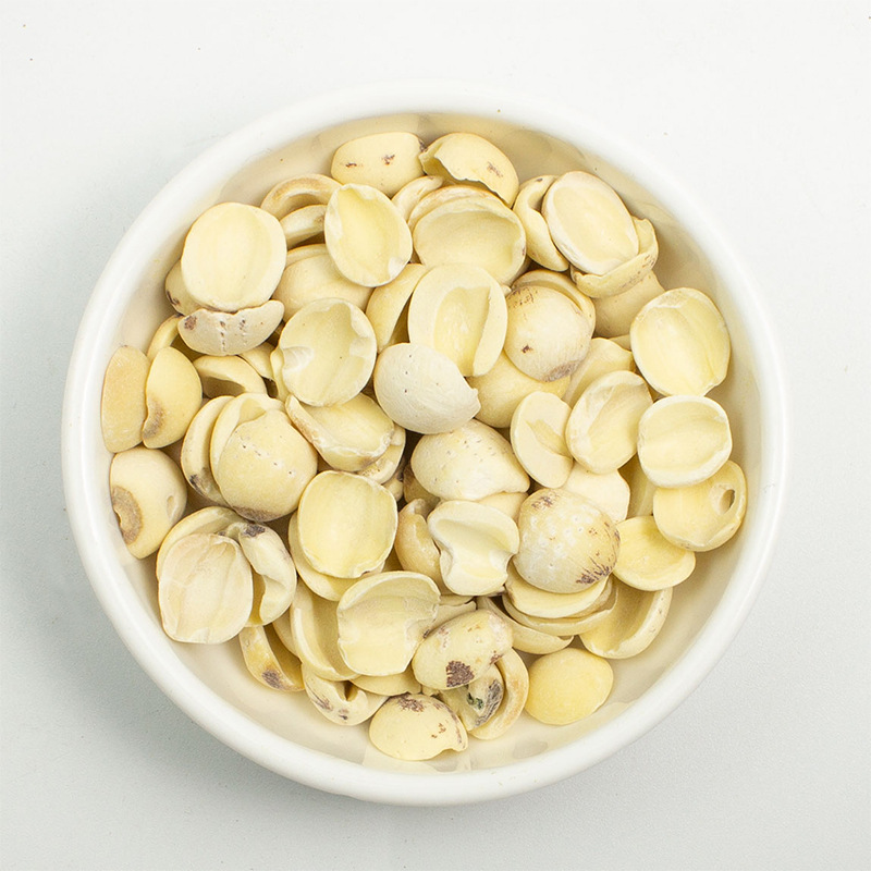 White Lotus Seeds Bai Lian Zi 500g Dried Peeled Core-Removed Nelumbo nucifera Seeds for Soup Congee and Herbal Tea - Image 4