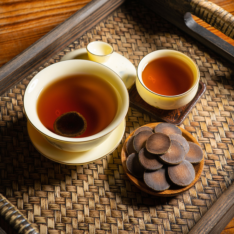 Huazhou Tangerine Peel Slices Hua Ju Hong Citrus Slices 100g Vacuum Packed Herbal Tea - Image 4