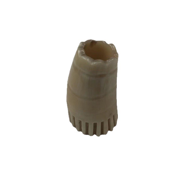 Natural Horn Comb Short Massage Comb with Gua Sha Comb Head Therapy Tool Under 10cm - Image 5