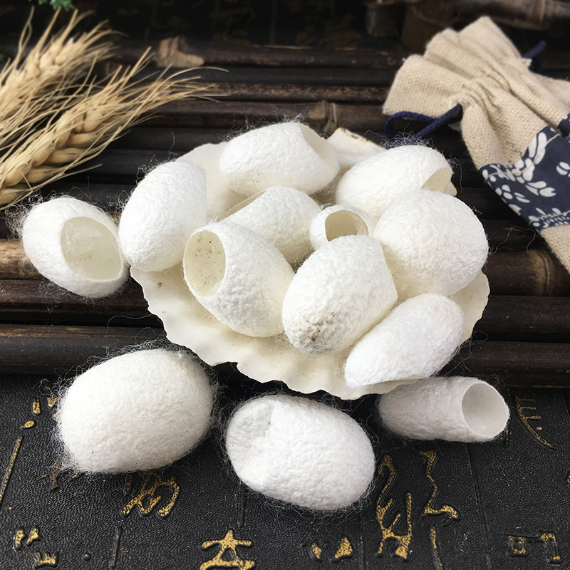 Dried Silkworm Cocoons Can Jian Qie Kou Whole Natural Shell Raw Material - Image 4