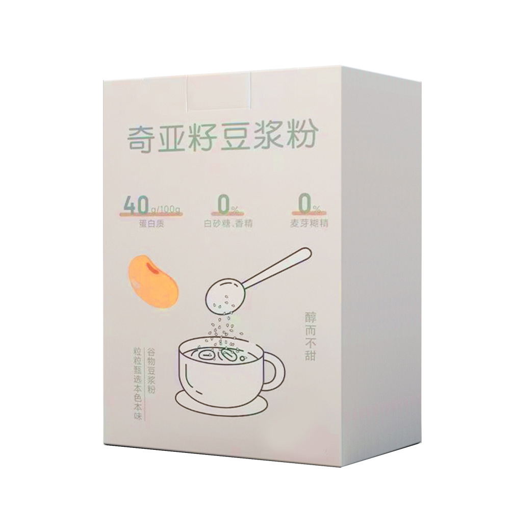 Chia Seed Soy Milk Powder 140g High Protein Breakfast Drink Instant Mix - Image 5