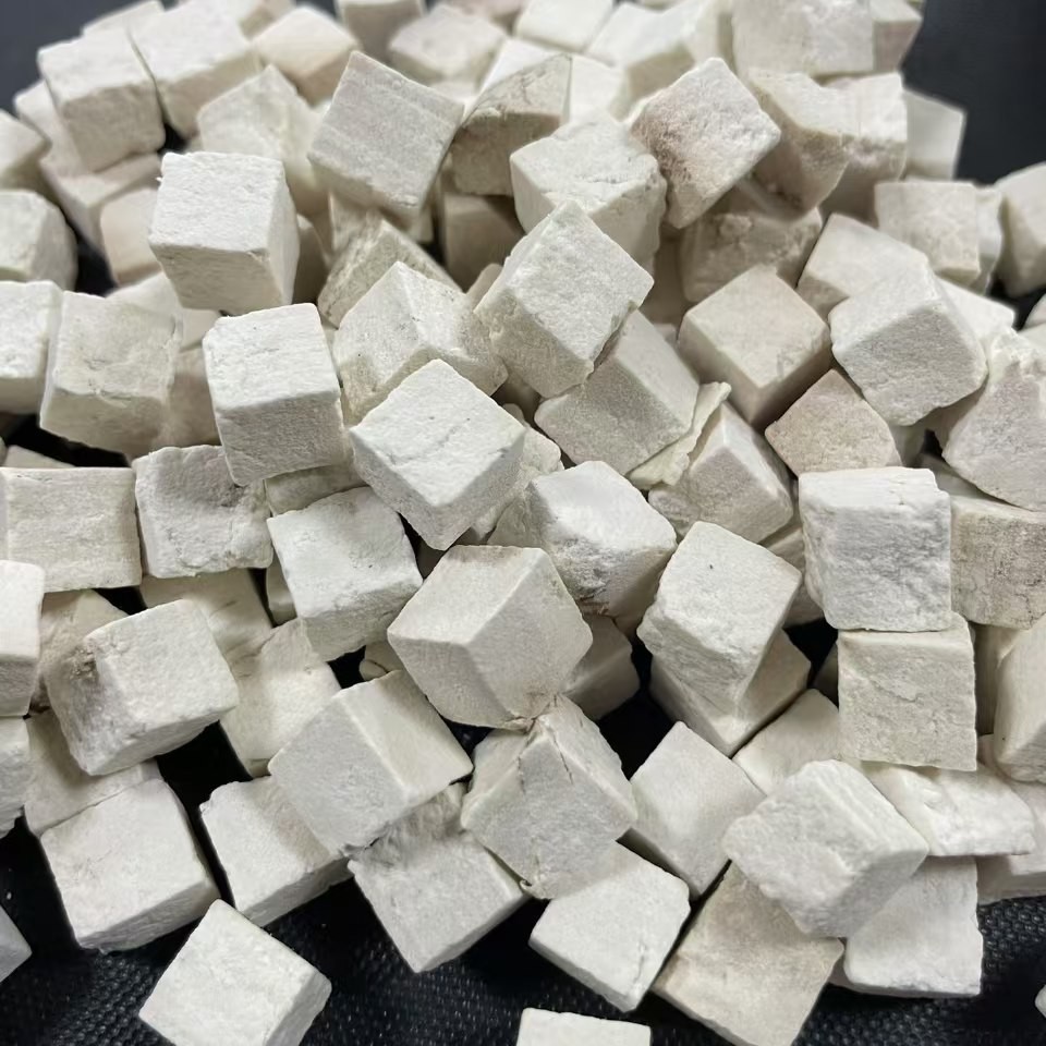 Dried Poria Cubes Fu Ling 茯苓 Diced White Poria Root for Herbal Soups and Decoctions - Image 4