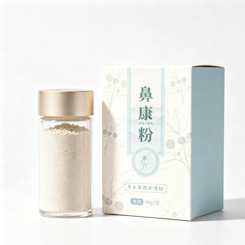 Nasal Comfort Herbal Powder Bi Kang Fen Traditional Topical Blend with Xanthium and Centipeda for External Head Area Use - Image 5