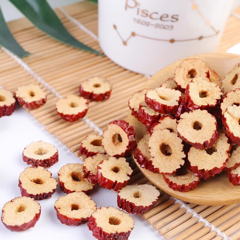 Pitted Red Date Slices Hong Zao 500g Xinjiang Dried Jujube Chips for Tea and Cooking - Image 3
