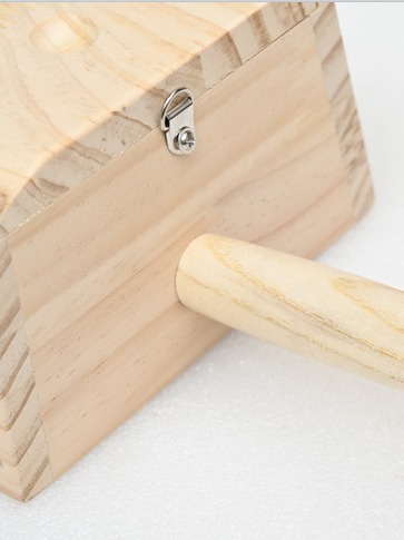 Wooden Square Moxa Box 4 Needle Home Moxibustion Warmer Portable Ai Jiu - Image 5