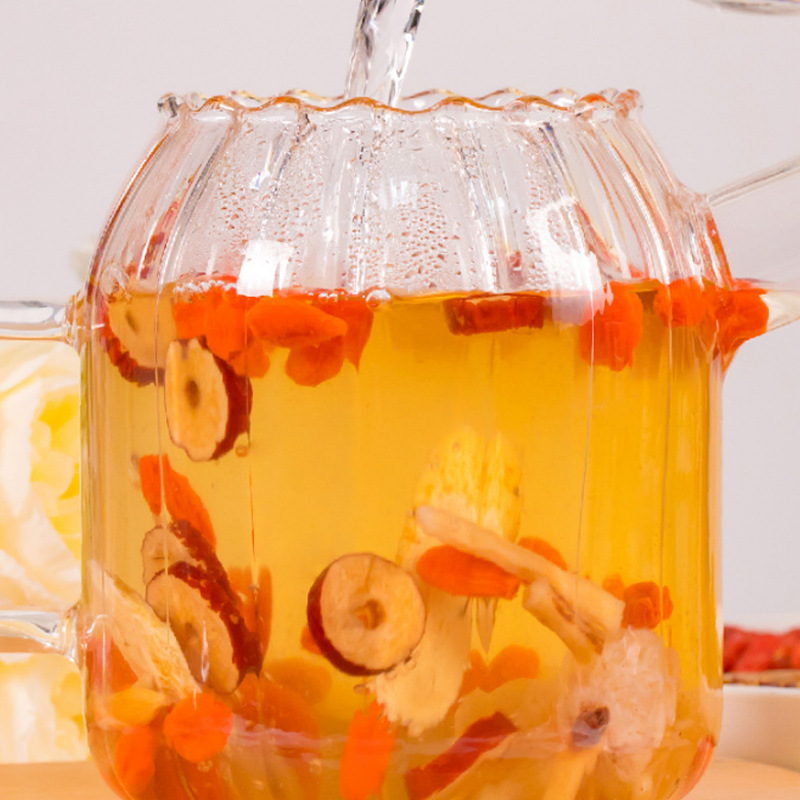 Red Ginseng Ophiopogon Tea Bags Hong Shen Mai Dong Drink 20g Portable Wellness Brew - Image 3