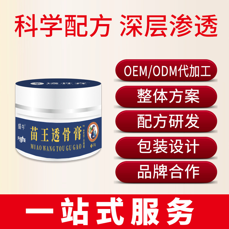 Miao Wang Tou Gu Pain Relief Cream Herbal Massage Ointment for Neck Shoulder and Joint Care 25ml - Image 3