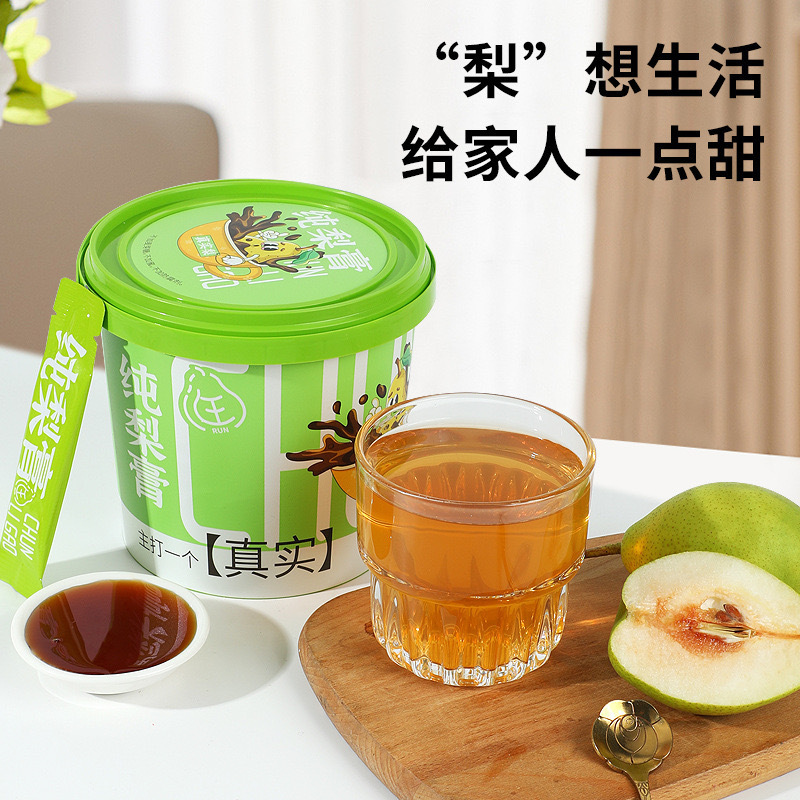 Autumn Pear Paste Qiuli Gao 210g Traditional Slow-Cooked Pear Concentrate for Daily Wellness - Image 3