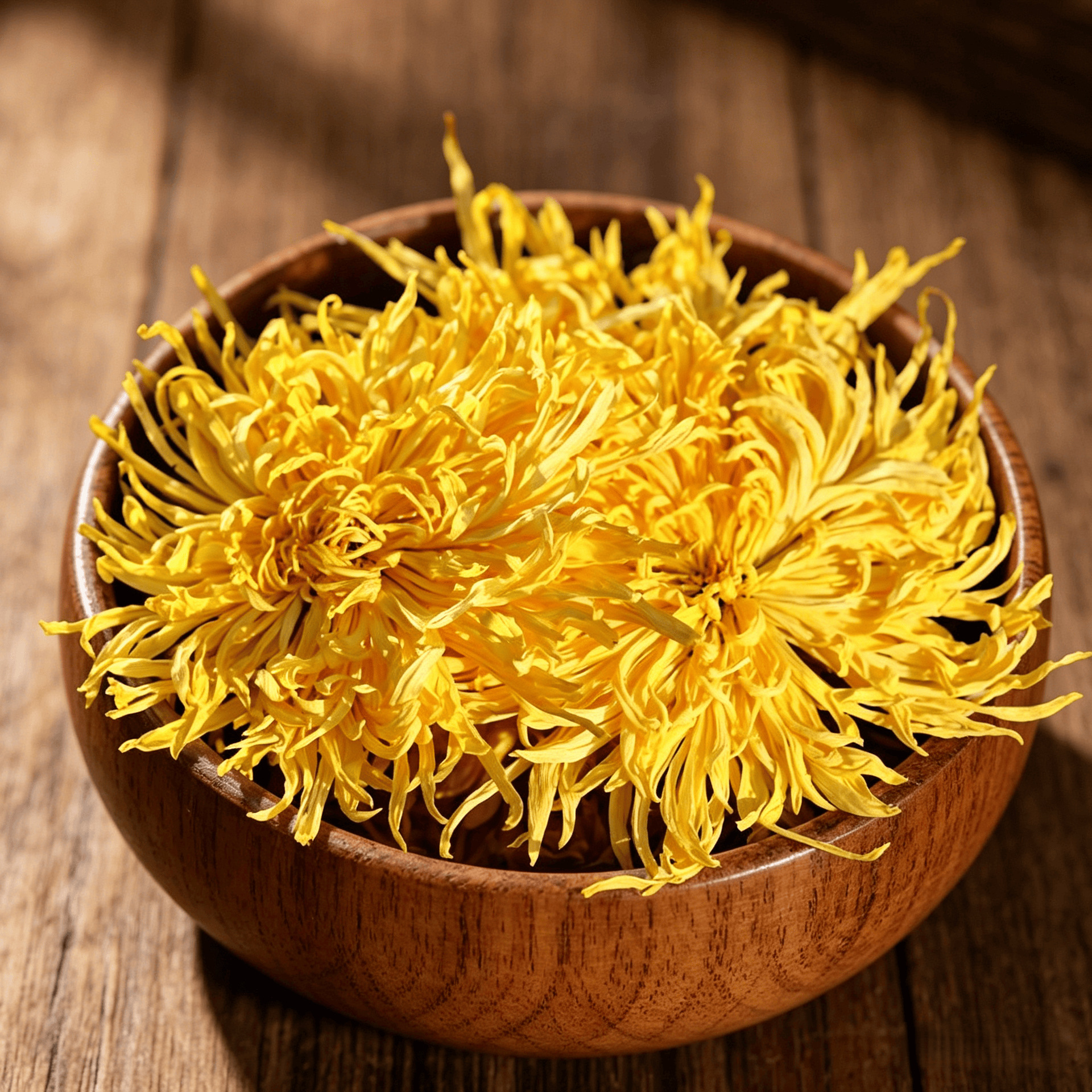 Golden Silk Chrysanthemum Tea Jin Si Huang Ju Large Blooms Loose Flower Tea 1000g Bag - Image 3