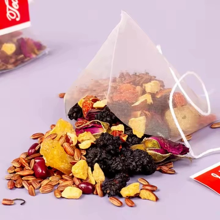 Menopause Support Herbal Tea Bag Blend with Rose Jujube Mulberry Caffeine Free Wellness Tea 100g - Image 3