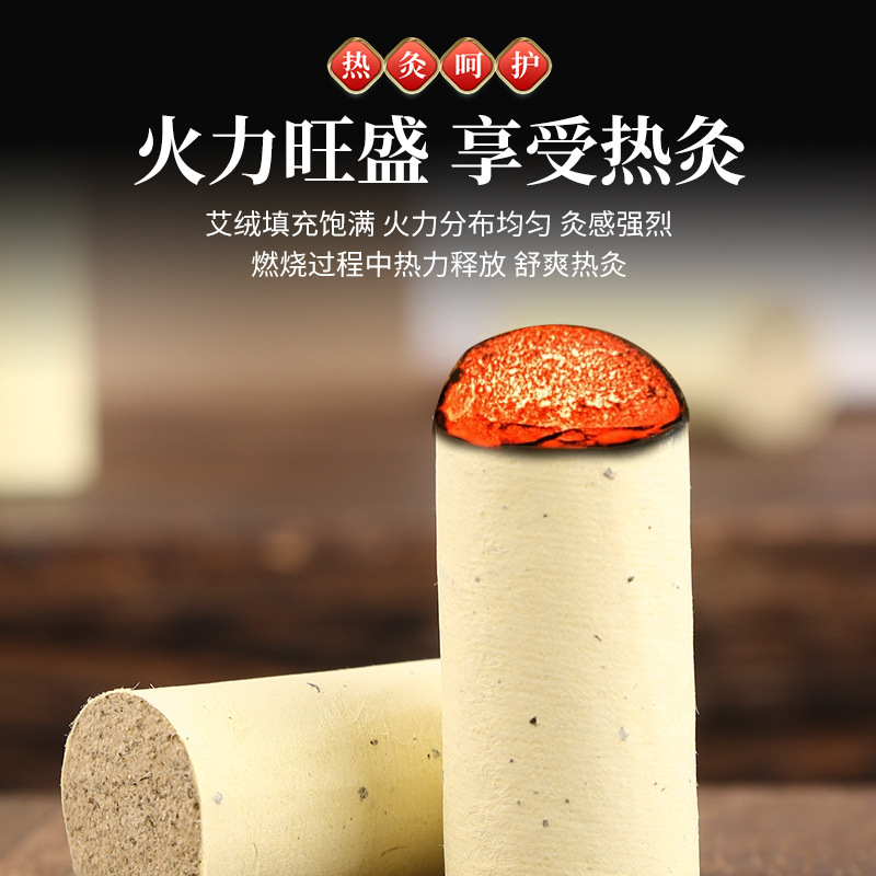 15:1 Facial Moxa Cones Ai Zhu 1.6x3.3cm 30 Cones Aged Mugwort Moxibustion for Face and Body - Image 4