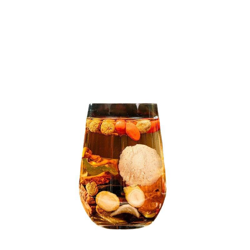 26 Herb Men's Five Treasure Tea Wu Bao Cha with Deer Antler Cistanche Epimedium Ginseng 250g 10 Bags Hot Brew - Image 5