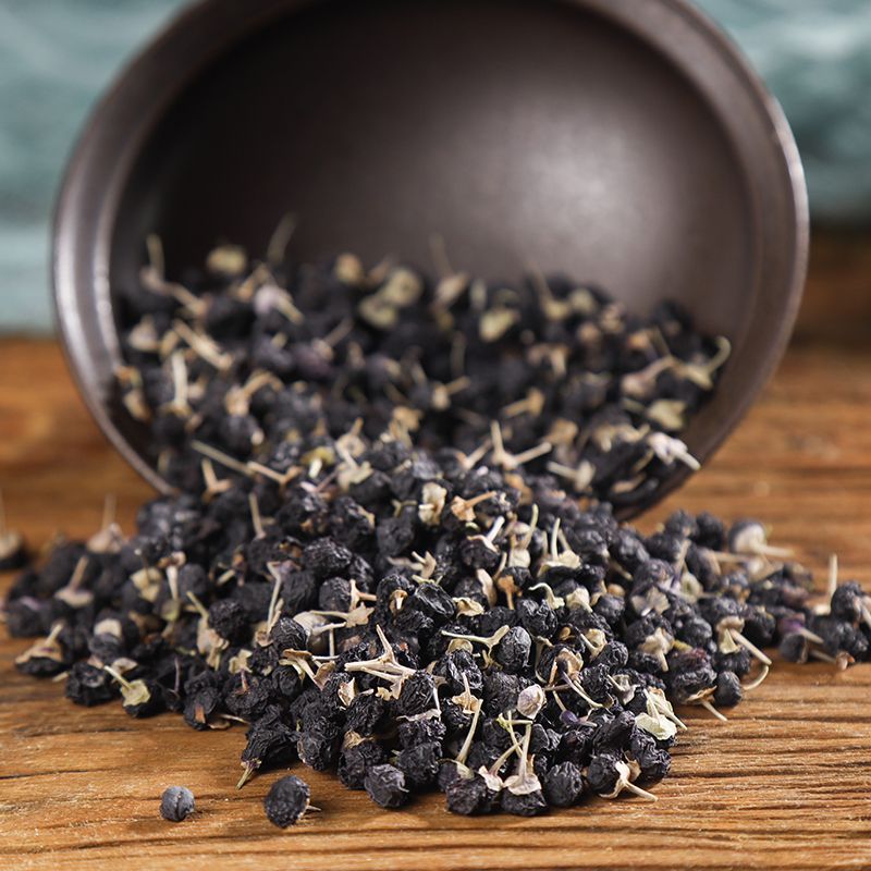 Qinghai Black Goji Berries Hei Gou Qi 100g Jar Dried Lycium Ruthenicum Fruit for Tea and Daily Wellness - Image 3