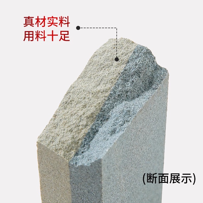 Coarse Whetstone Knife Sharpener with Fixed Base for Kitchen Home and Commercial Use - Image 3