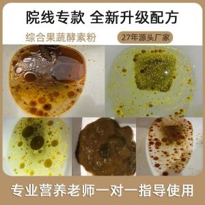 Taiwan-Style Fruit, Vegetable & Grain Enzyme Powder with Probiotics — 50g Drink Mix