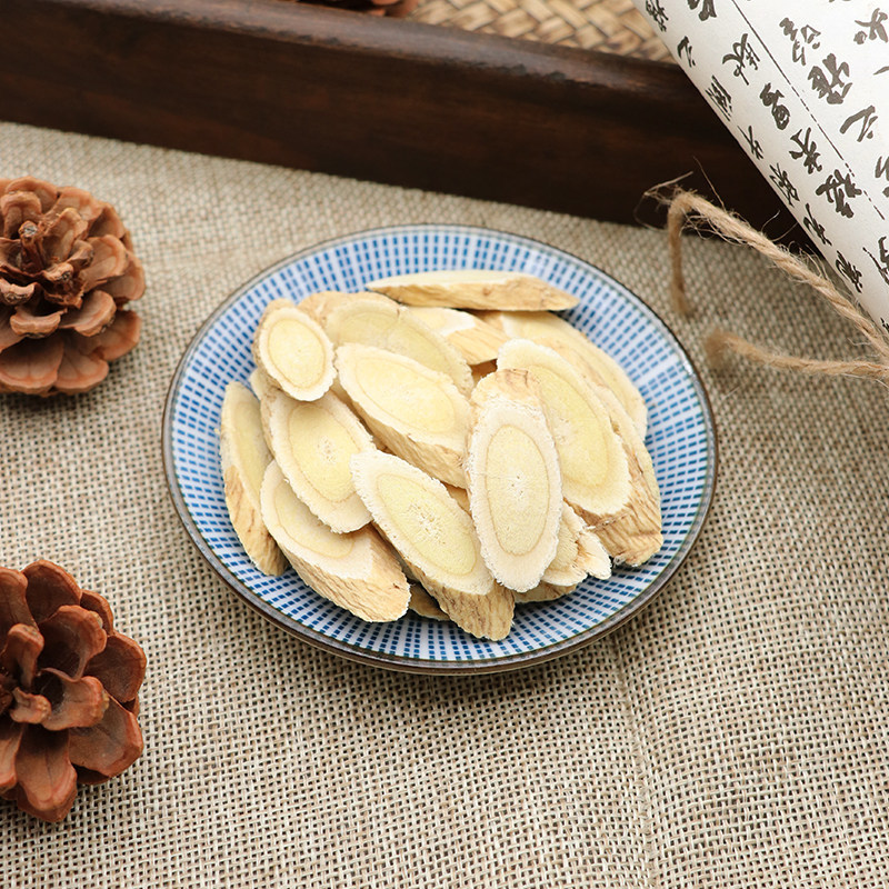 Selected Astragalus Root Slices Huang Qi 500g Hand-Picked Main Root Dried Herb for Decoction and Tea - Image 3