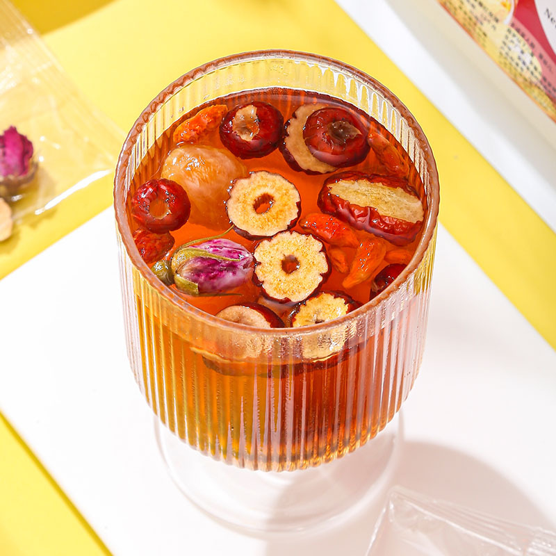 Ejiao Brown Sugar Ginger Jujube Tea (阿胶红糖姜枣茶) — 15g × 10 Sachets, Goji & Rose Blend - Image 3