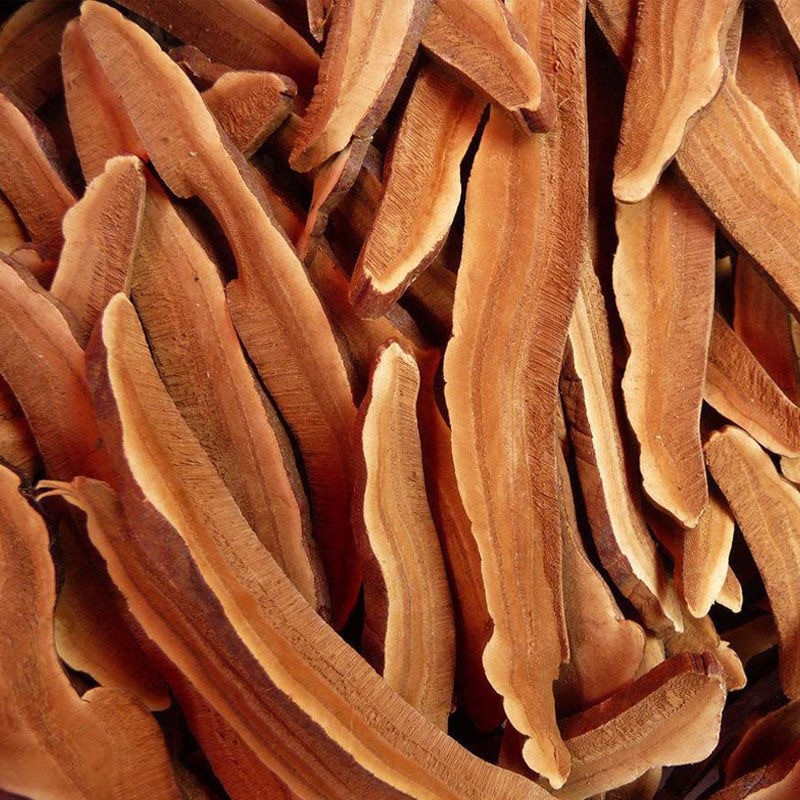 Lingzhi Reishi Mushroom Slices Ganoderma lucidum Dried Herbal Slices for Tea and Decoction 100g Jar - Image 4