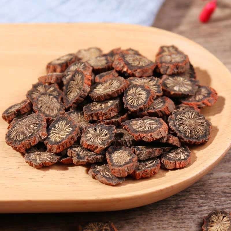 Purple Dan Shen Root Slices Zi Dan Shen Salvia miltiorrhiza Dried Sichuan Herb 500g for Decoction and Grinding - Image 3