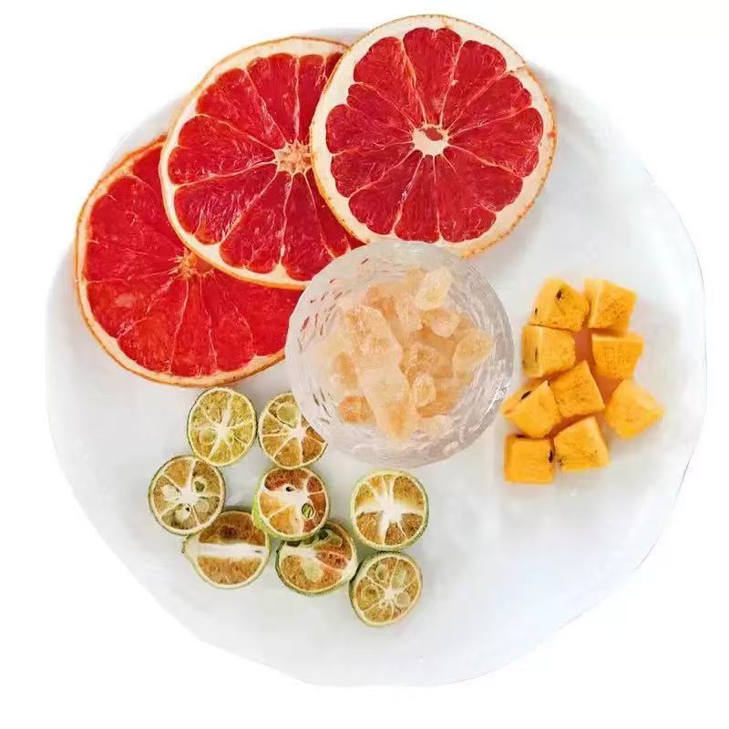 Freeze-Dried Fruit Tea Blend — Lemon, Strawberry & Passion Fruit Herbal Infusion - Image 5