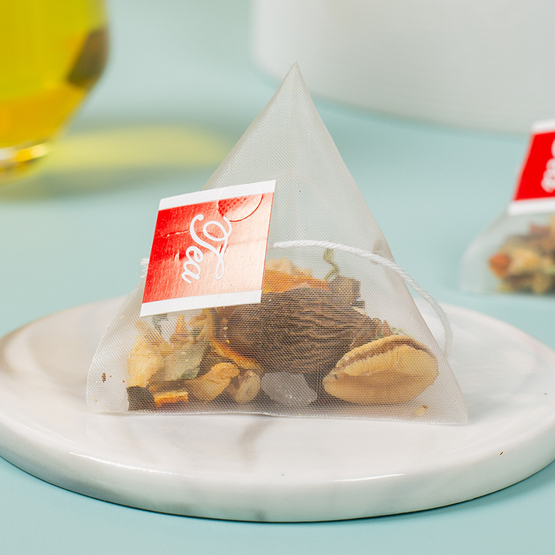 Shi Run Ji Herbal Tea Blend 100g Triangular Tea Bags with Luo Han Guo Honeysuckle Licorice Snow Pear Loquat - Image 3