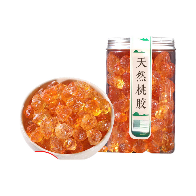 Peach Gum Tao Jiao 桃胶 Dried Resin with White Fungus Soup Pack 500g for Sweet Dessert Soup - Image 5