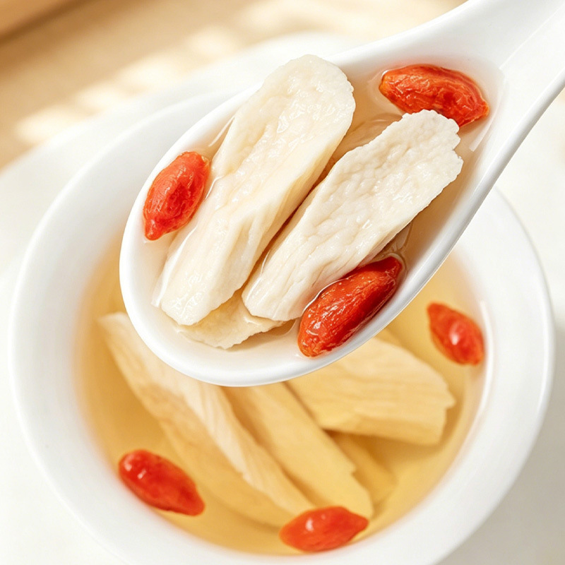 Huai Shan Yao Dried Slices (Dioscorea opposita) — Sulfur-Free Chinese Yam for Tea & Soup - Image 4