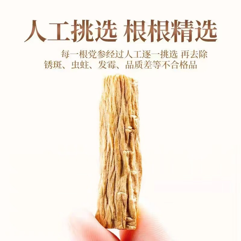 Gansu Codonopsis Root Segments Dang Shen 500g for Soup and Tea - Image 2
