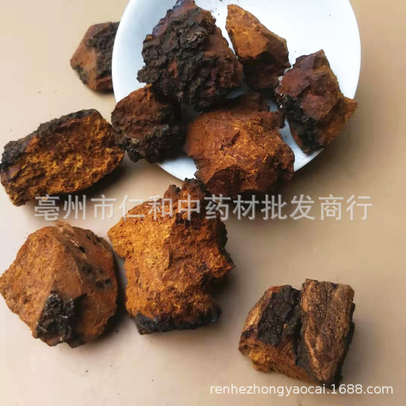 Chaga Mushroom Bulk Dried Sclerotia Huashurong Inonotus obliquus for Tea and Decoction 500g - Image 3