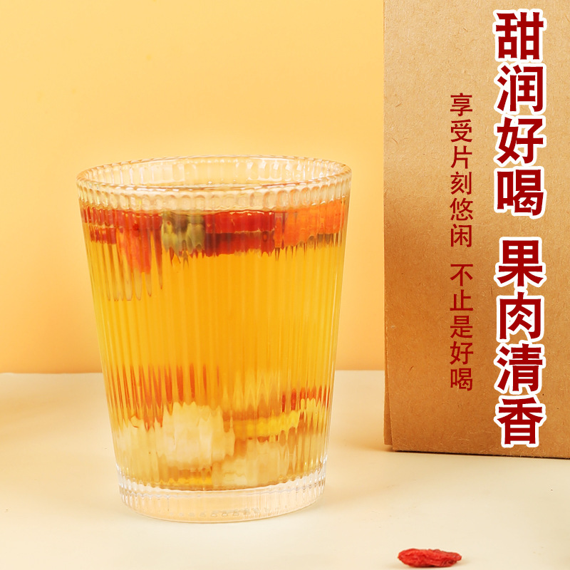 Brown Sugar Ginger Tea with Longan Red Date Goji Rose 26g x 20 Sachets Pull-Out Box Hot Brew - Image 3