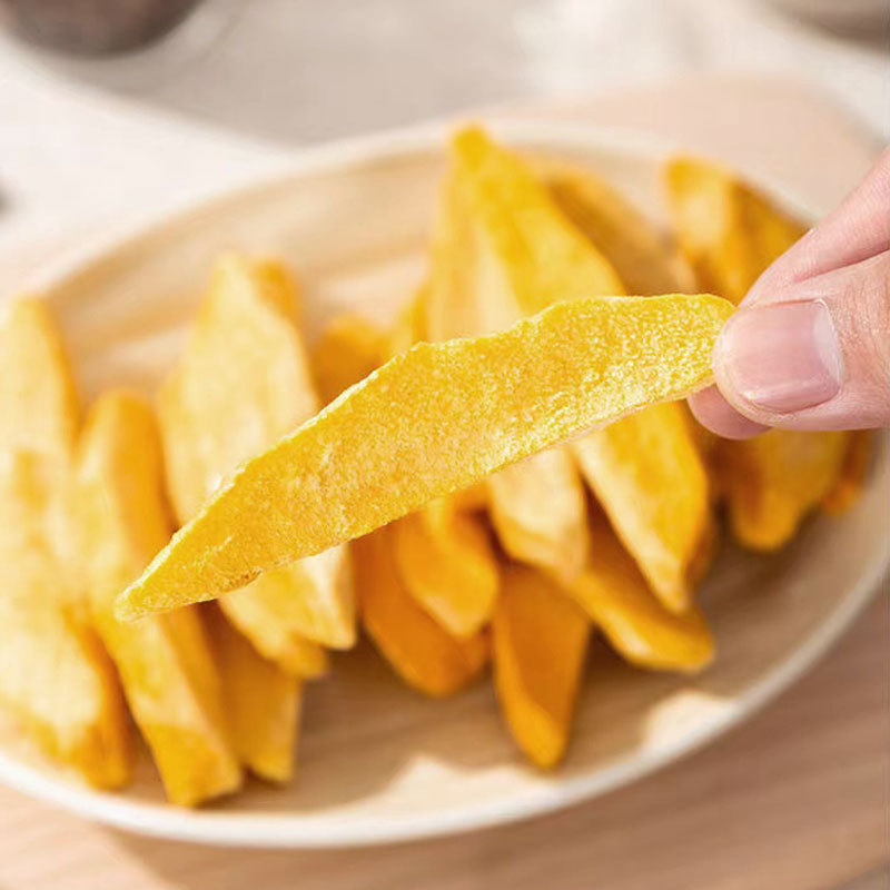 Freeze-Dried Mango Strips (Mangifera indica) — Original Flavor Fruit Snack, 130g Pouch - Image 3
