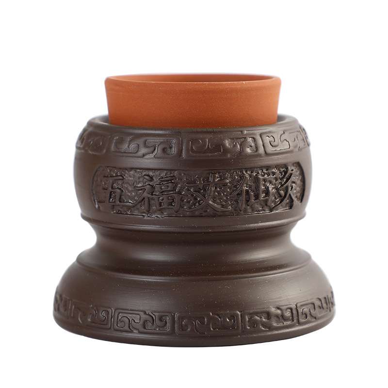 Moxa Navel Warming Jar Ai Ta Qi Jiu Portable Ceramic Moxibustion Tool for Home Wellness Use - Image 5