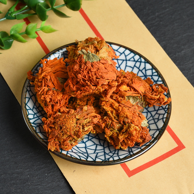 Marigold Flowers (Tagetes erecta) — Sulfur-Free Dried Wan Shou Ju Herbal Flowers, 500g - Image 3