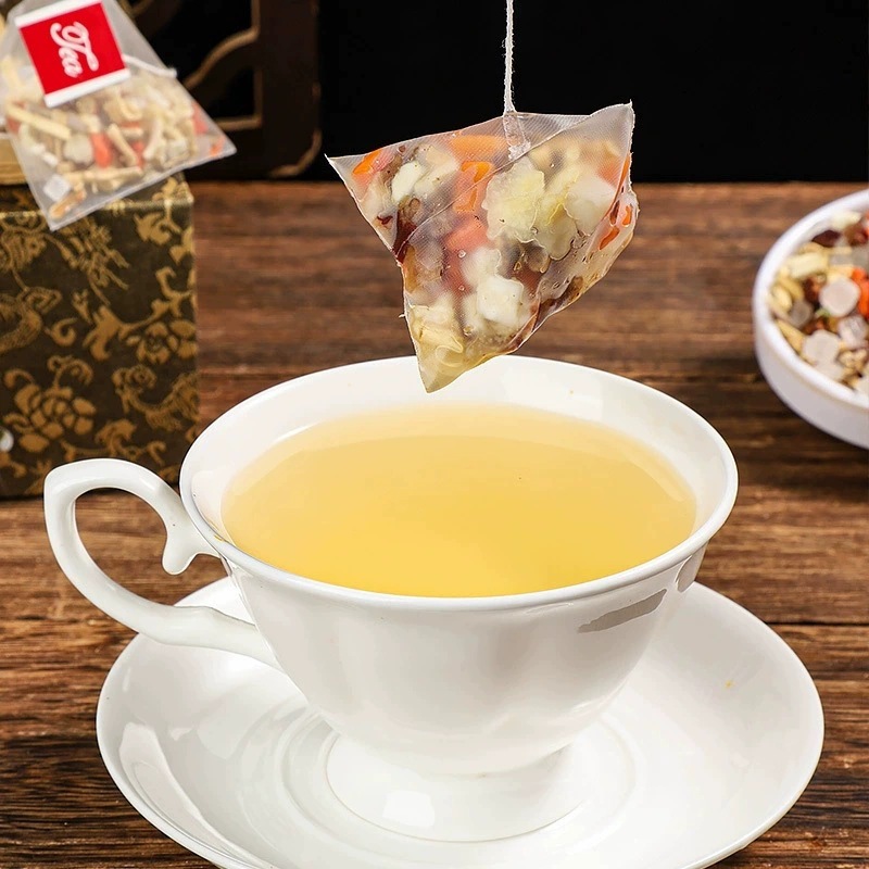 Sugarcane Imperata Pear Herbal Tea Bags Zhu Zhe Mao Gen Shui Li Cool Tea Caffeine Free 100g - Image 4