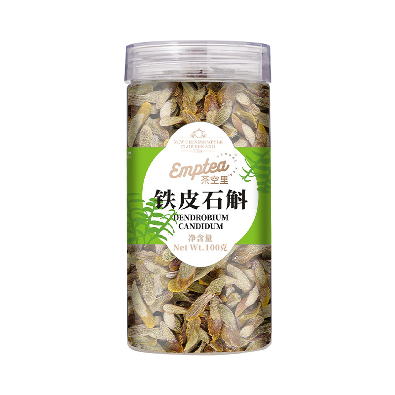 Huoshan Tiepi Shihu Slices (Dendrobium officinale) — 100g Dried Feng Dou, Rich Gelatinous Texture - Image 5