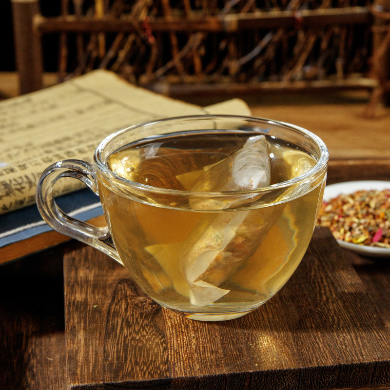 Huo Ma Ren Barley Sophora Chrysanthemum Herbal Tea Blend 150g Bag Cold Brewed Wellness Tea - Image 5