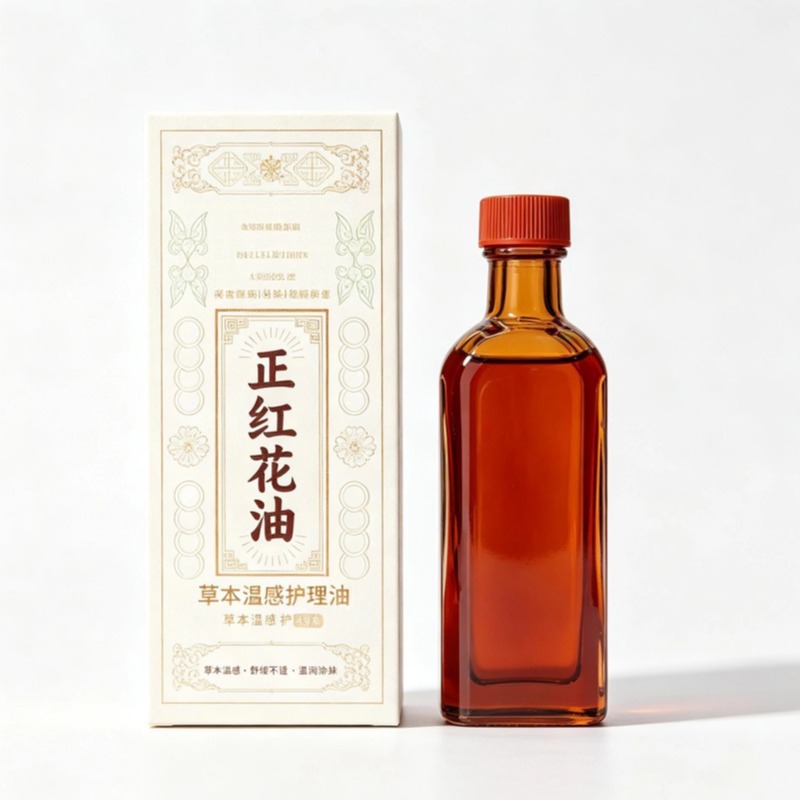 Honghua Medicated Oil External Liniment for Neck Shoulder Waist Legs Traditional Herbal Massage Oil Customizable OEM - Image 5