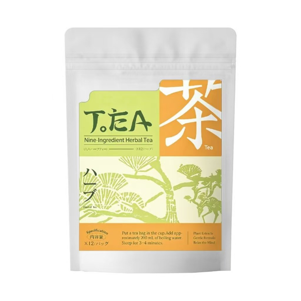 Nine Herb Blend Tea Bags 60g Cold Brew Herbal Flower Tea with Mulberry Leaf Kudzu Root and More - Image 5