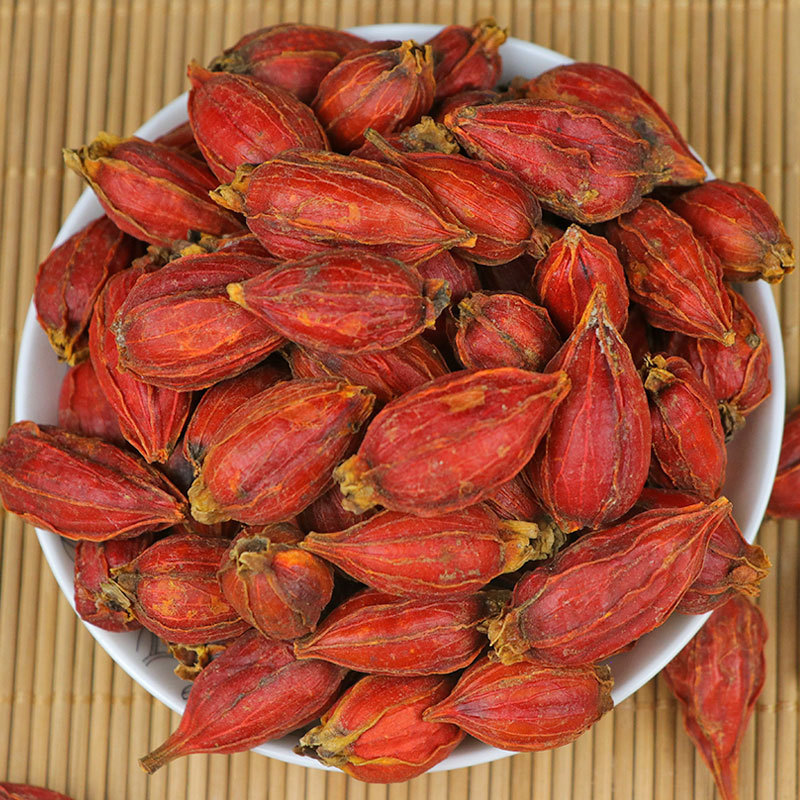 Gardenia Fruit (Gardenia jasminoides) — Dried Zhi Zi Herbal Fruit, 500g - Image 2