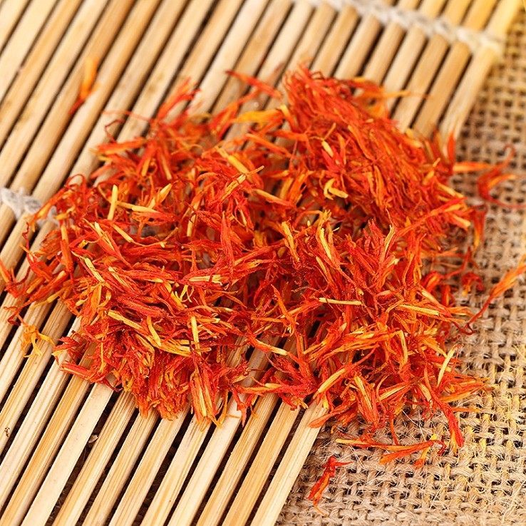 Dried Safflower Hong Hua 500g Premium Chinese Herbal Tea Grade Carthamus tinctorius Flowers - Image 4