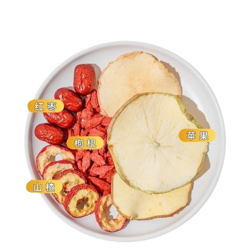 Apple Hawthorn Jujube Goji Tea Bags 100g Cold Brewed Sugar Free Summer Drink - Image 5