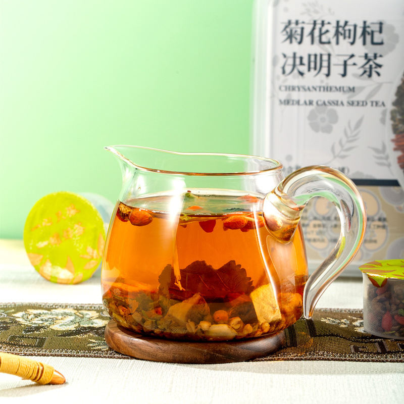 Chrysanthemum Goji Cassia Seed Tea 15 Mini Cans Herbal Wellness Blend 300g - Image 4