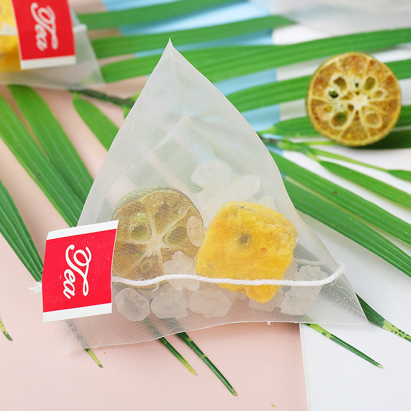 Green Kumquat Lemon Passion Fruit Tea Cold Brew Fruit Tea Bags 10 Pack 22g - Image 3