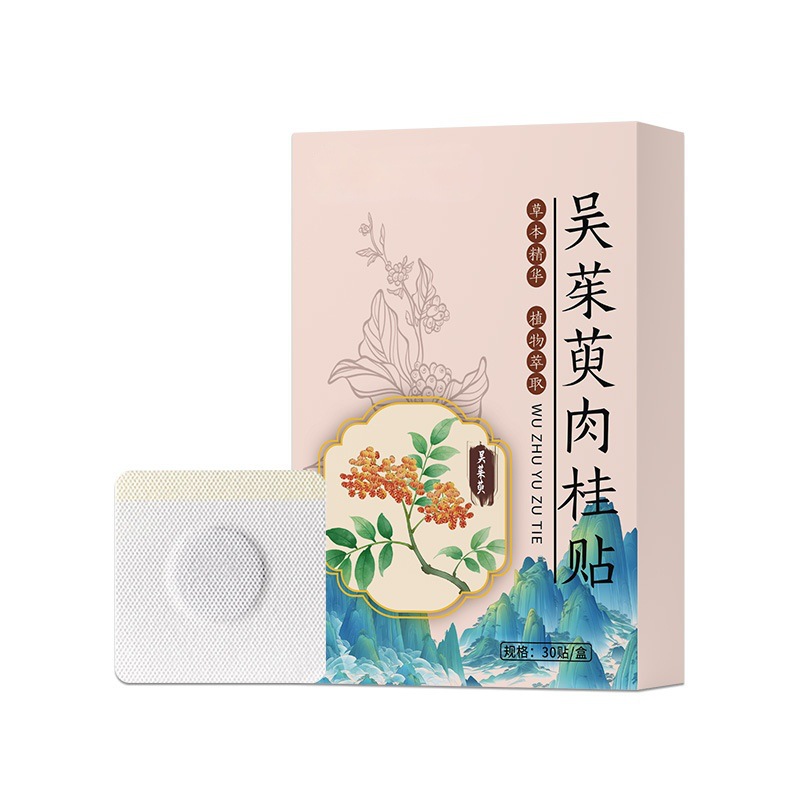 Wu Zhu Yu Cinnamon Herbal Foot Patch Moxibustion Warm Compress for Foot and Navel - Image 5