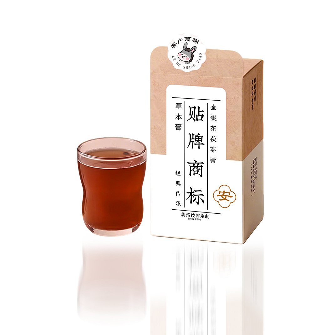 Jinyinhua Fuling Gao (Honeysuckle & Poria Paste) — Herbal Food-Herb Paste, 100g - Image 5