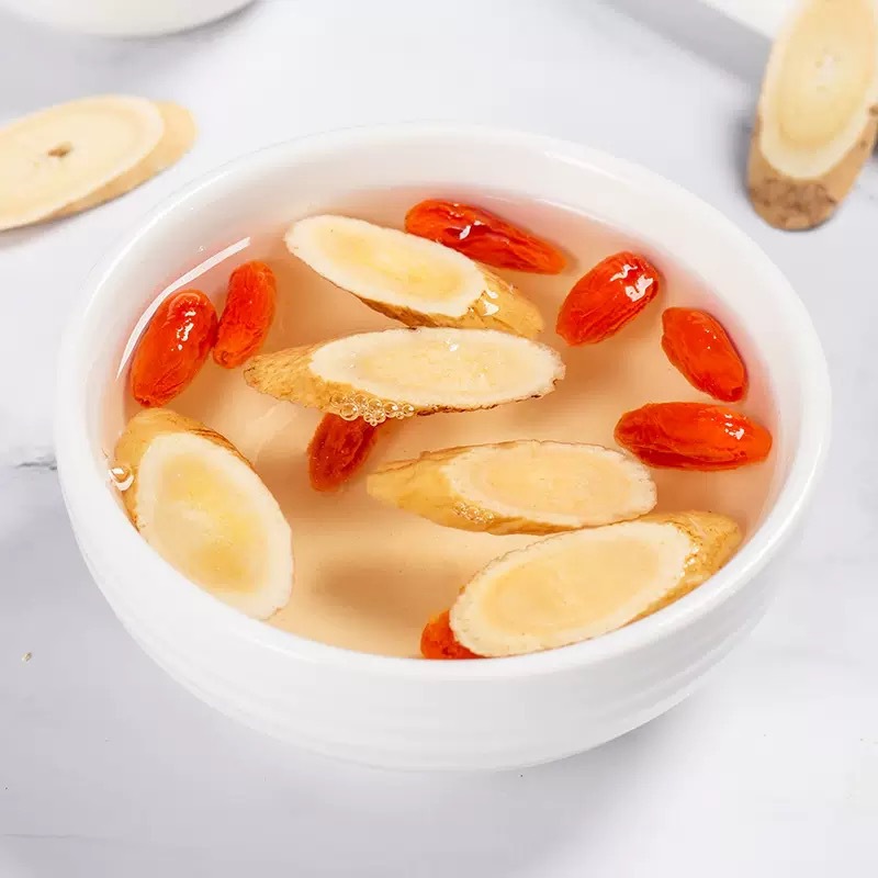Astragalus Slices Huang Qi 斜片罐装 120g Dried Herbal Tea Slices for Decoction and Daily Wellness - Image 3