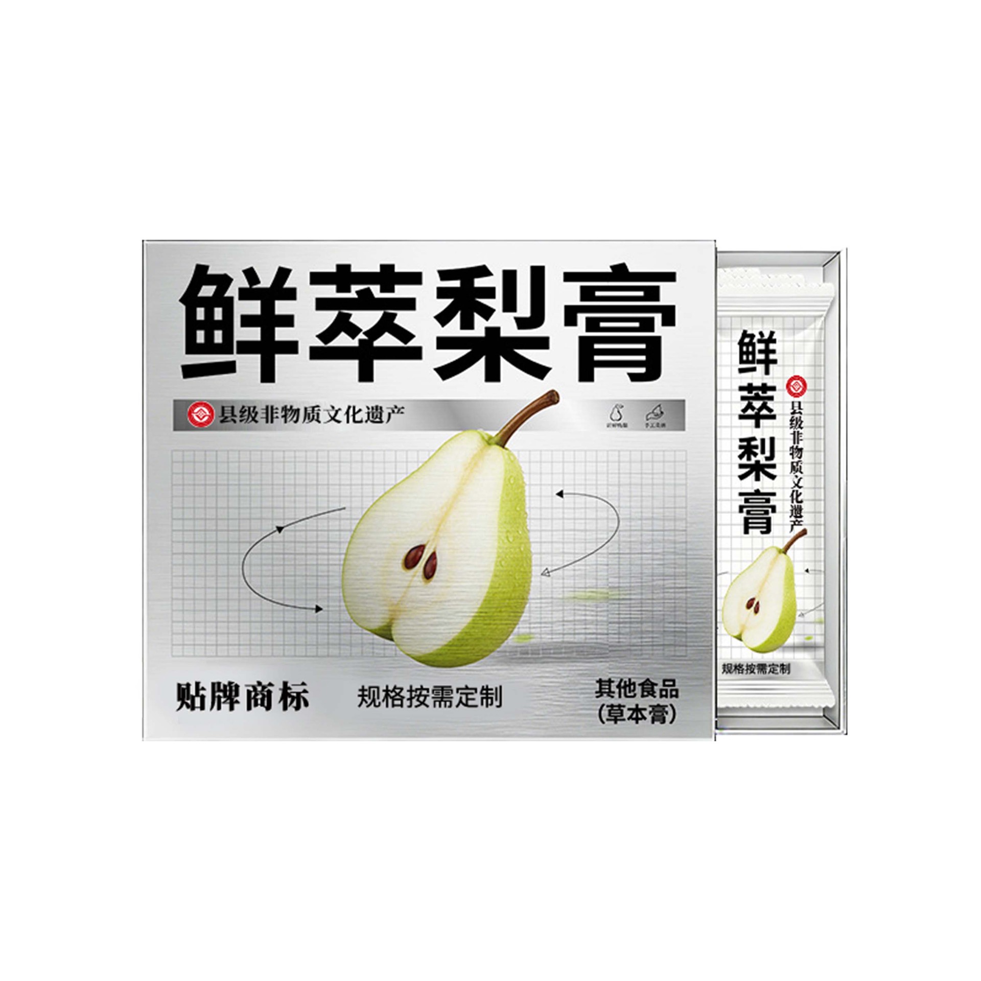 Fresh-Pressed Pear Paste with Loquat (Pyrus & Eriobotrya) — Custom Herbal Paste, 100g - Image 5