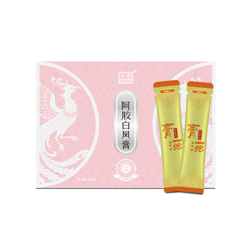 Ejiao Baifeng Gao (Donkey-Hide Gelatin & Black-Bone Chicken Paste) — Portable Herbal Paste, 10g × 10 Sachets - Image 5
